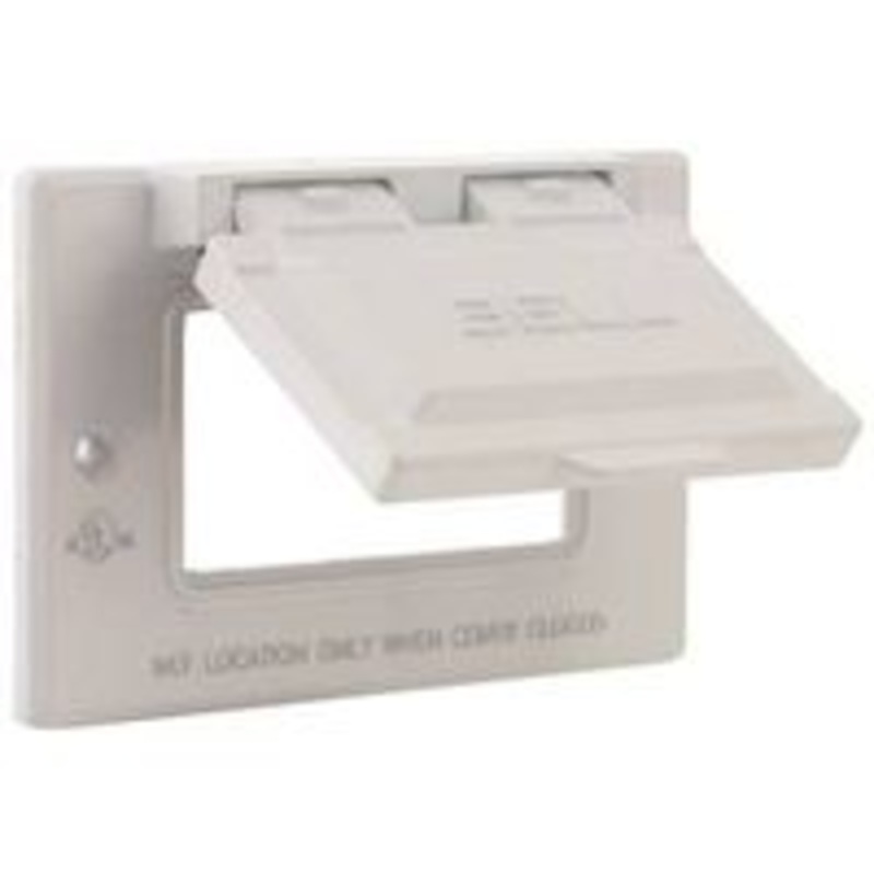 WHT Horizontal Flip Cover for Electrical Applications