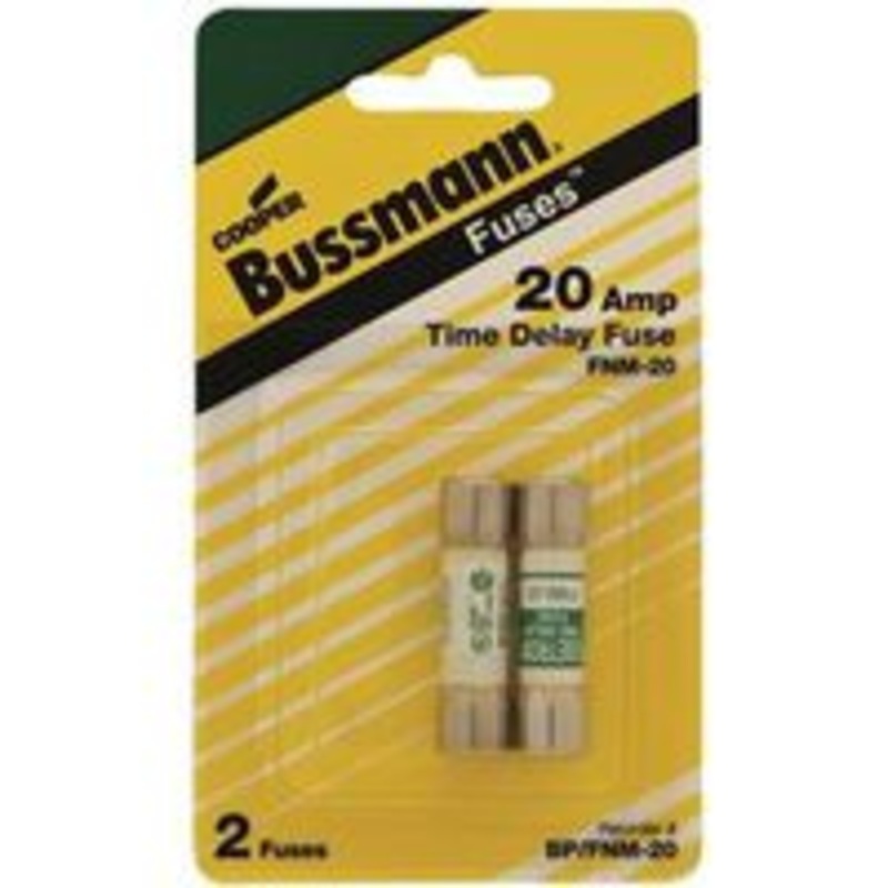 2-Pack 20 Amp FNM Midget Fuses