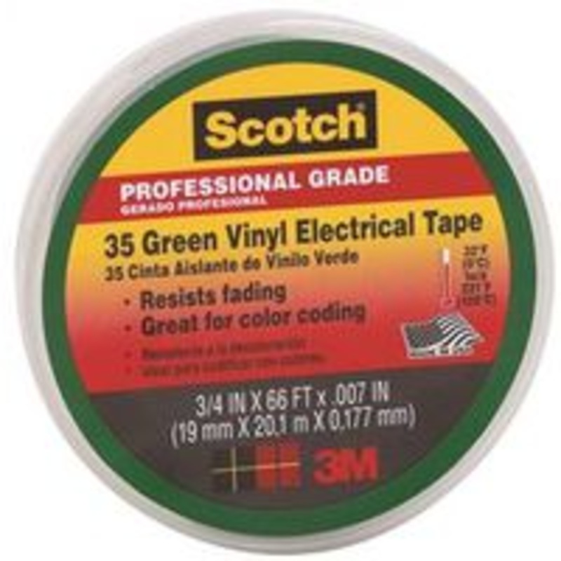 3/4 Green Electrical Tape