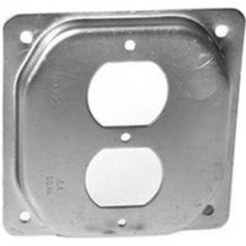 4 Square Duplex 1/2 Rise Cover