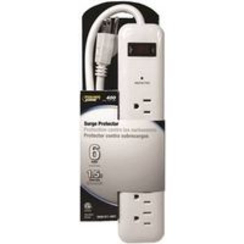 6-Outlet Surge Protector Strip