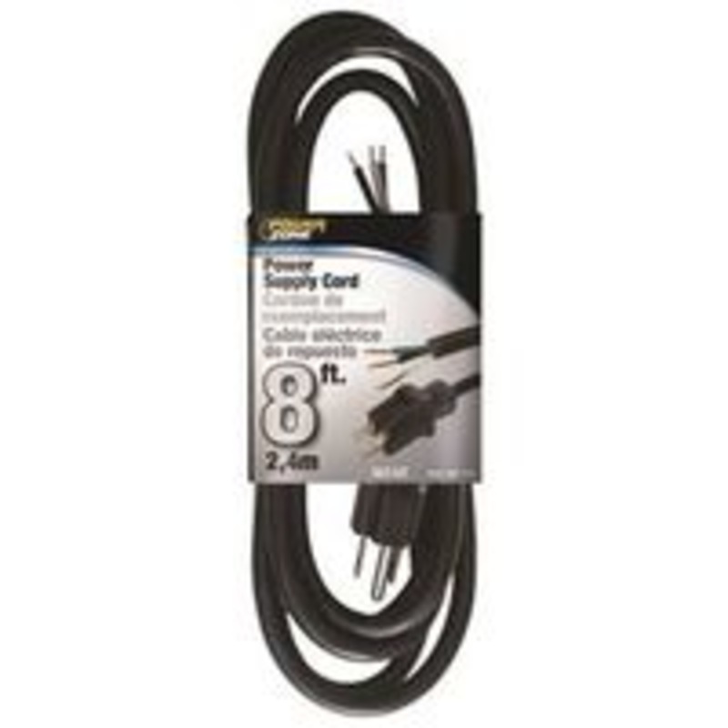 9′ 16/3 Power Replacement Cord