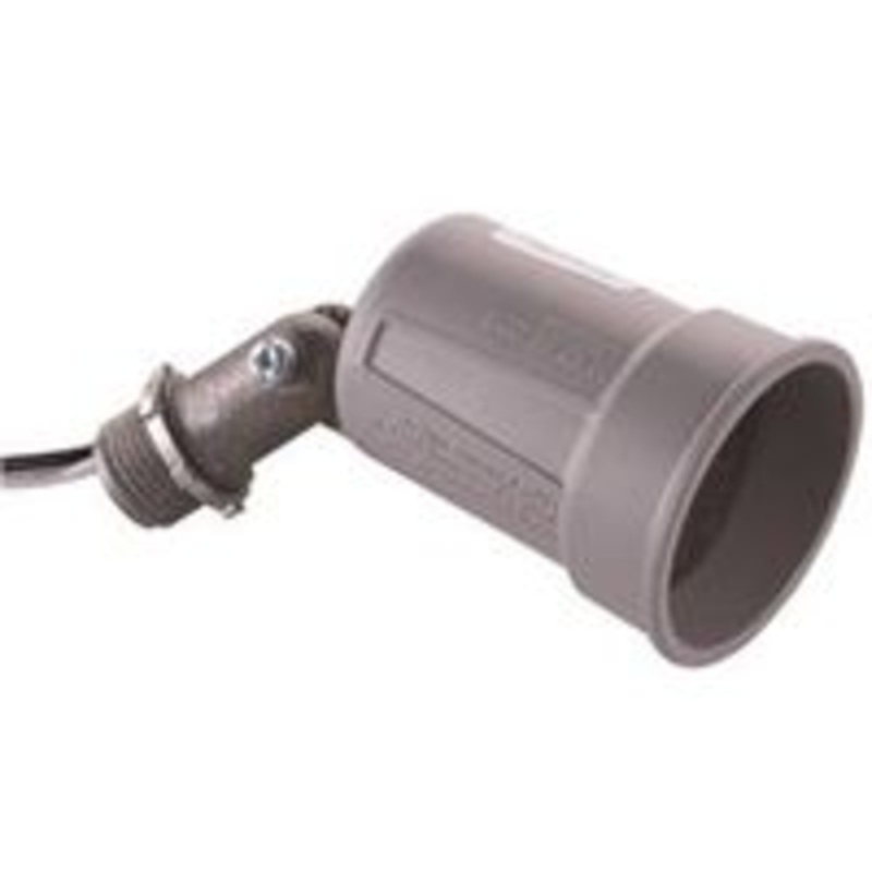 Gray Waterproof Porch Lamp