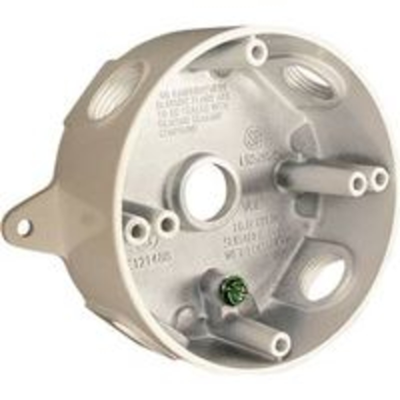WHT Weatherproof Round Outlet Box
