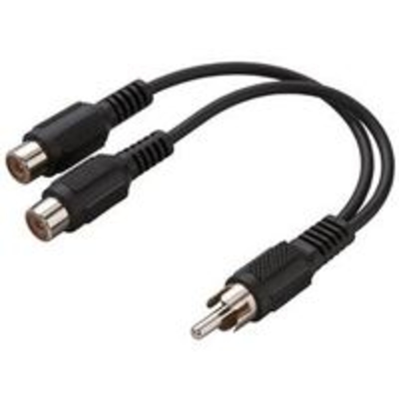 Y Adapter RCA M-2F 3 Inch