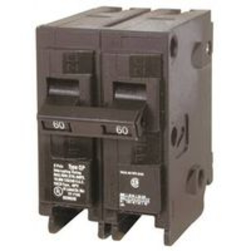 60A 2 Double Pole Circuit Breaker