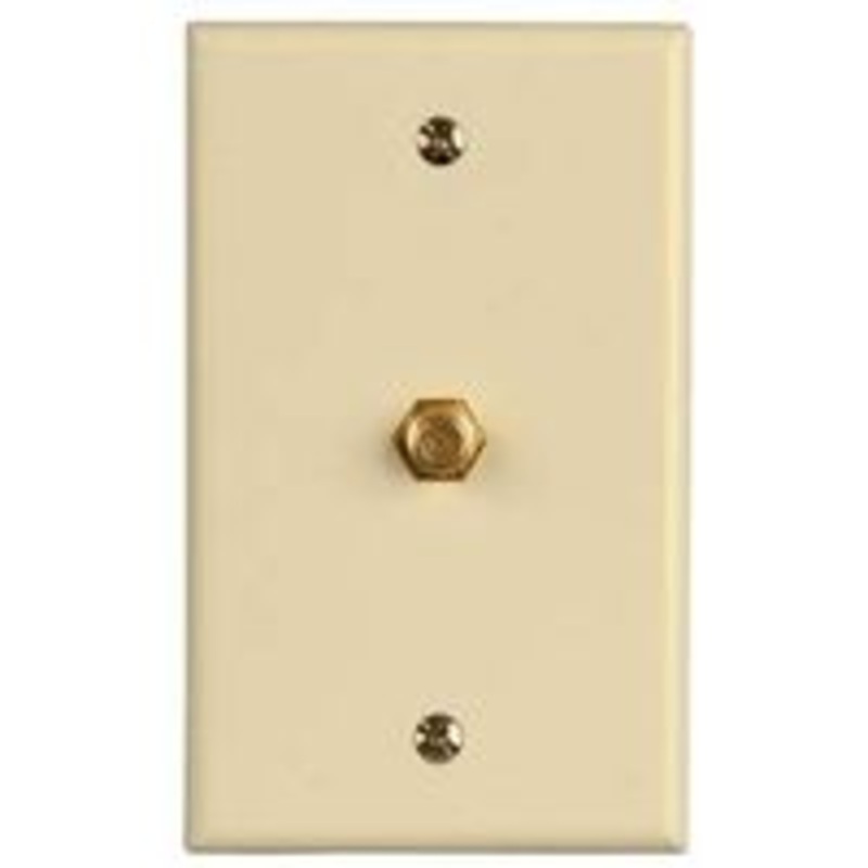 ALM Coaxial Wall Plate