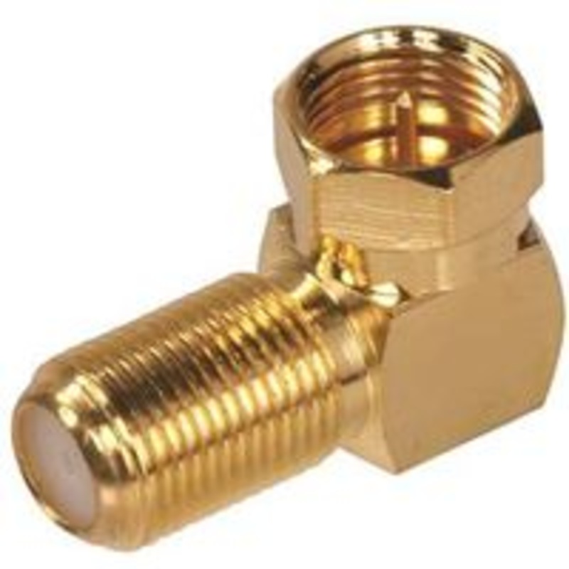 Coaxial Right Angle F Connector