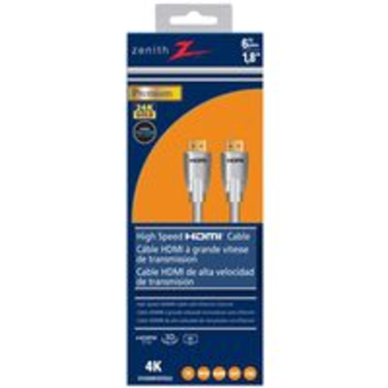 High-Speed 4K HDMI Cable, 6 ft