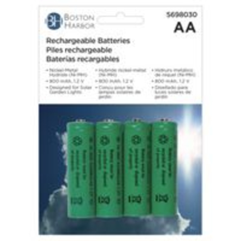 Rechargeable AA NiMH Batteries