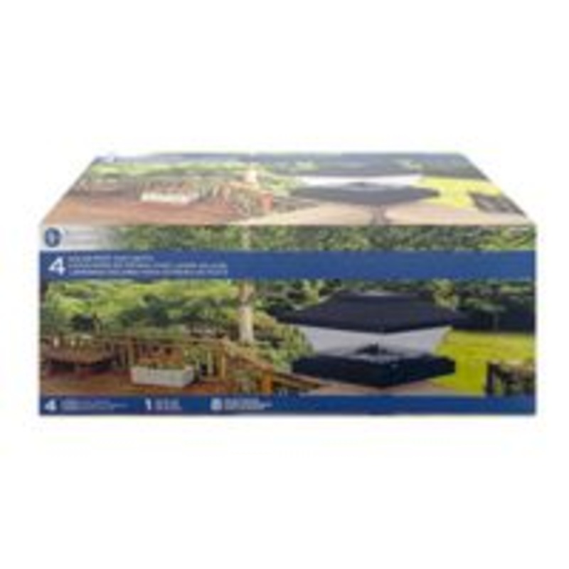 Solar Post Cap Light – Black