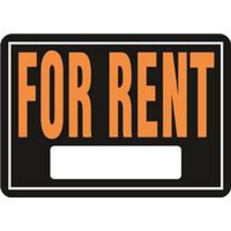 10 x 14 Aluminum For Rent Sign