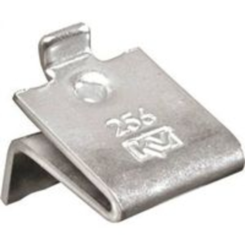 12 Pack Zinc Shelf Support Clips