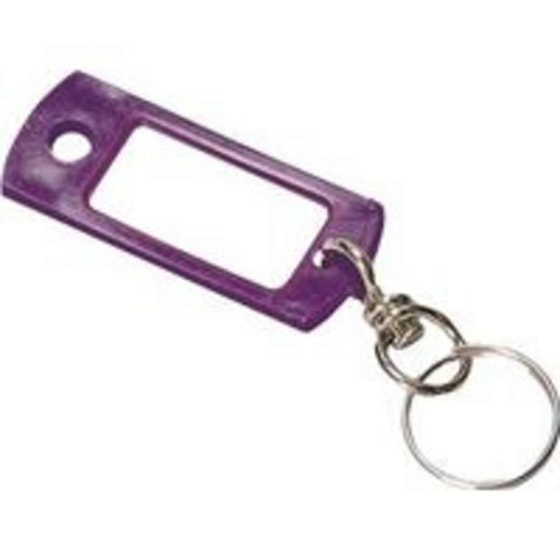 2-Pack Key Tag with Swivel Ring
