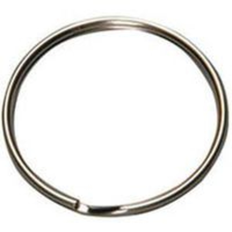 25-Pack 3-Inch Split Key Rings