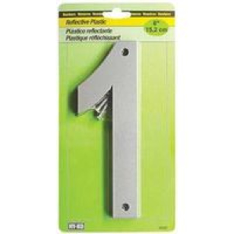 30801 6 Reflective Plastic Sign