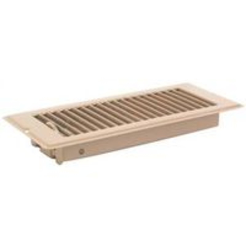 4 x 10 Brown Floor Register (1.4 lbs)