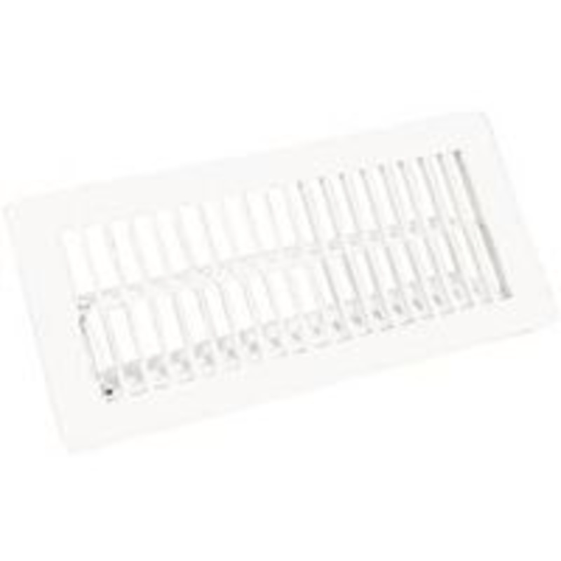 4 x 8 White Metal Register