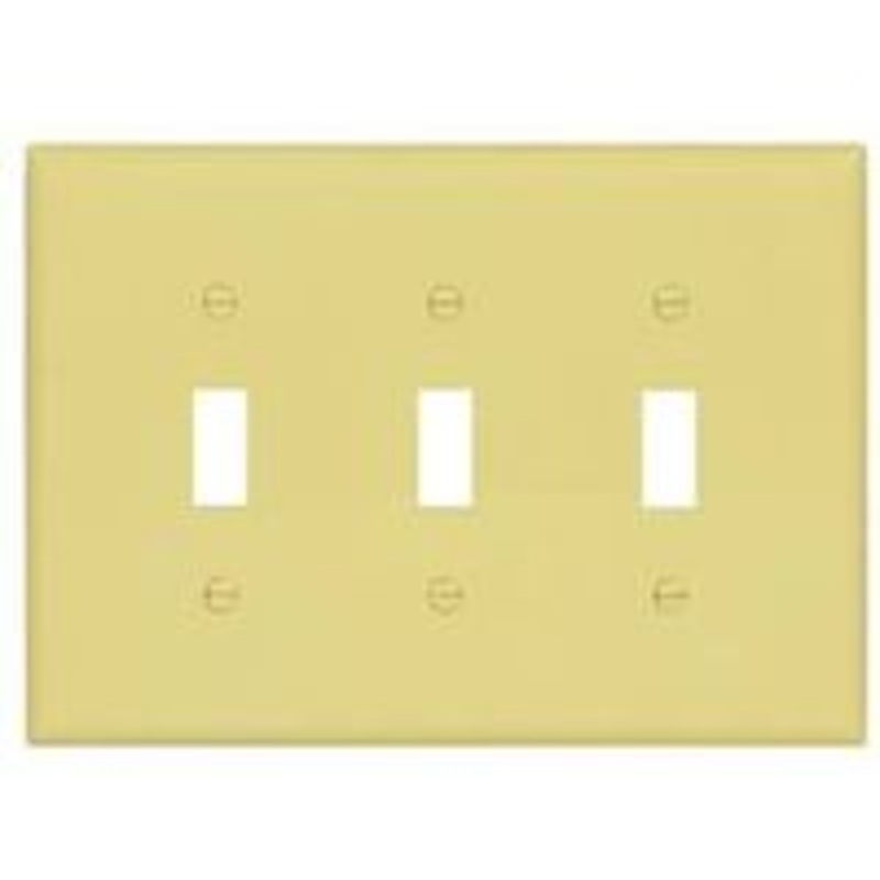 ALM 3G 3-Toggle Wall Plate