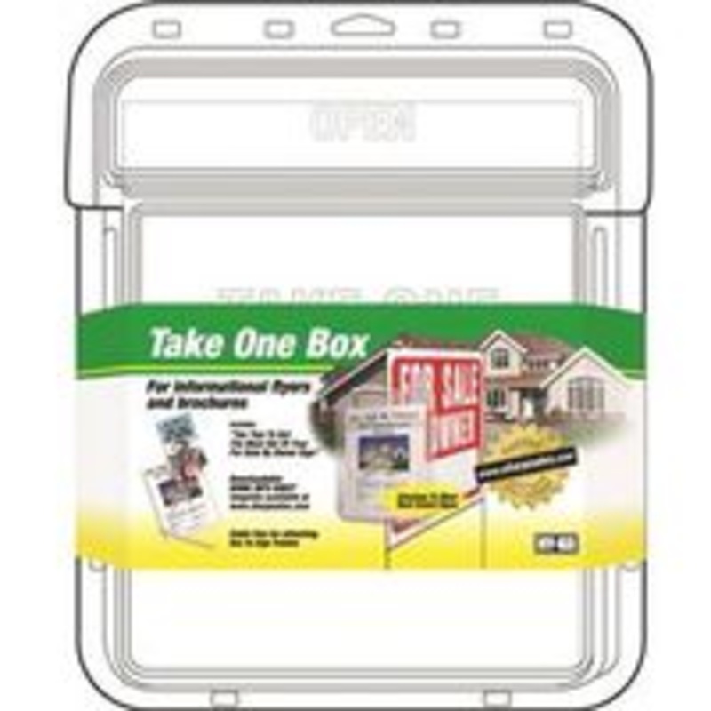 Box Take One PVC 10.5 x 1