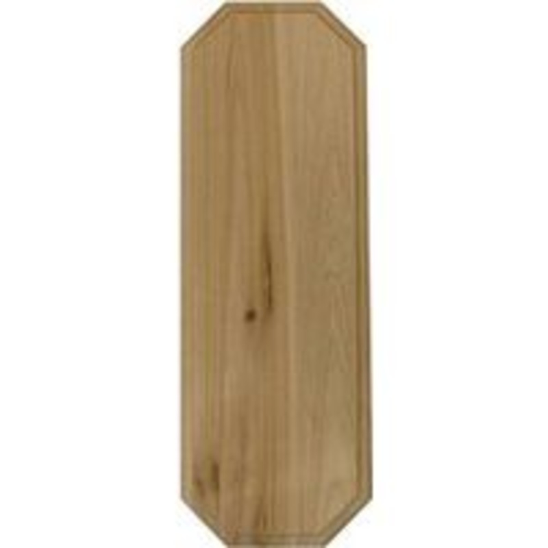 Cedar Address Plaque