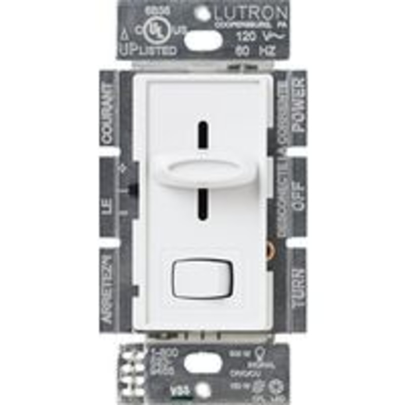 Dimmer Switch for CFL/LED – 150W Slide Control