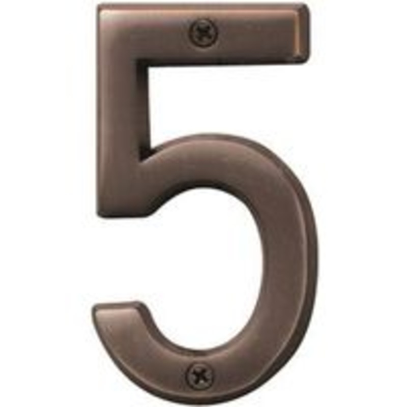 Number House 5 SB 4-Inch Sign