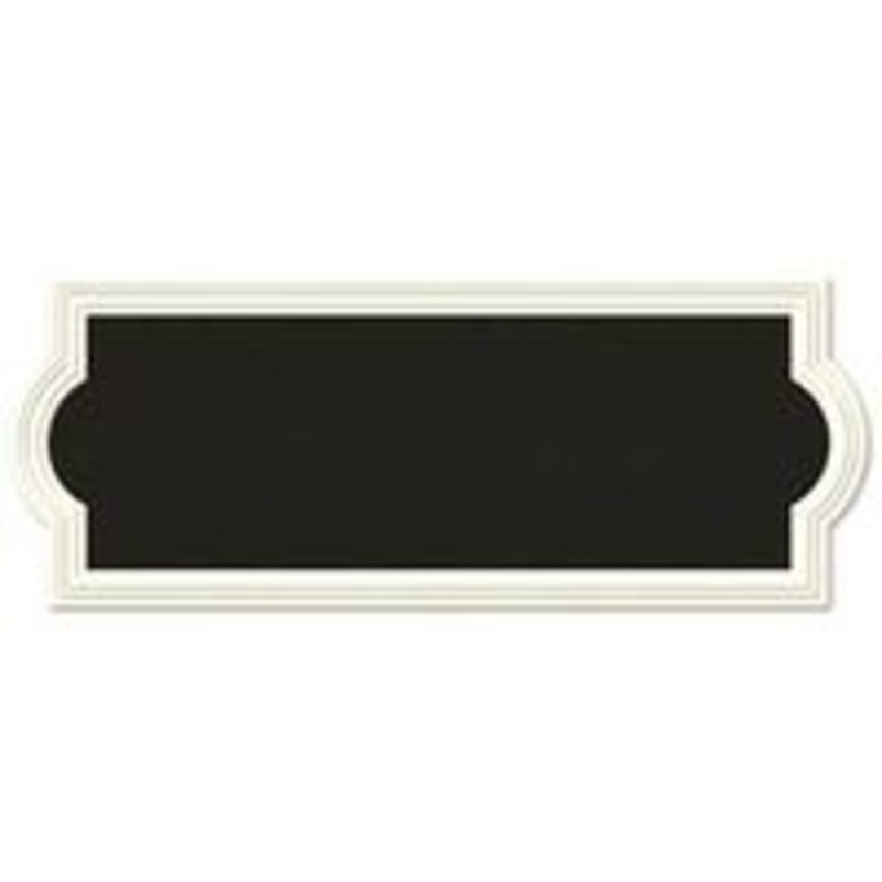 Plaque Address Rectangular White P