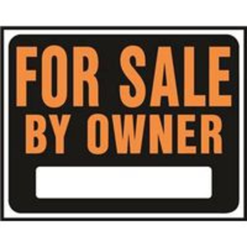Sign for Sale by Owner – Ju