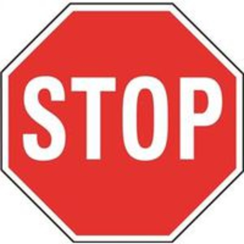 Stop Sign – Highway 18 x 18