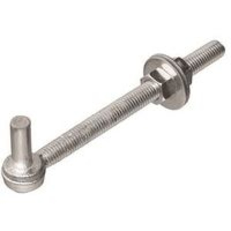1/2 x 6 Zinc Bolt Hook