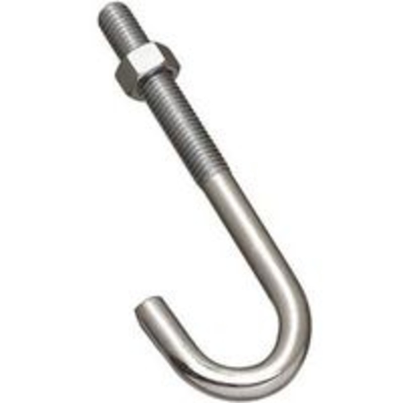 1/2 x 6 Zinc J-Bolt