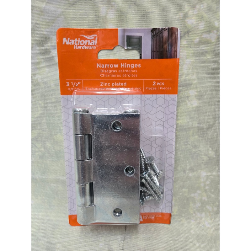 2-Pack 3-1/2 Inch Broad Hinge (1.2 lbs)