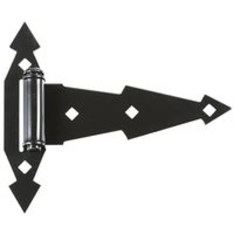 2-Pack 7-Inch Black Gate Hinge (1.94 lbs)