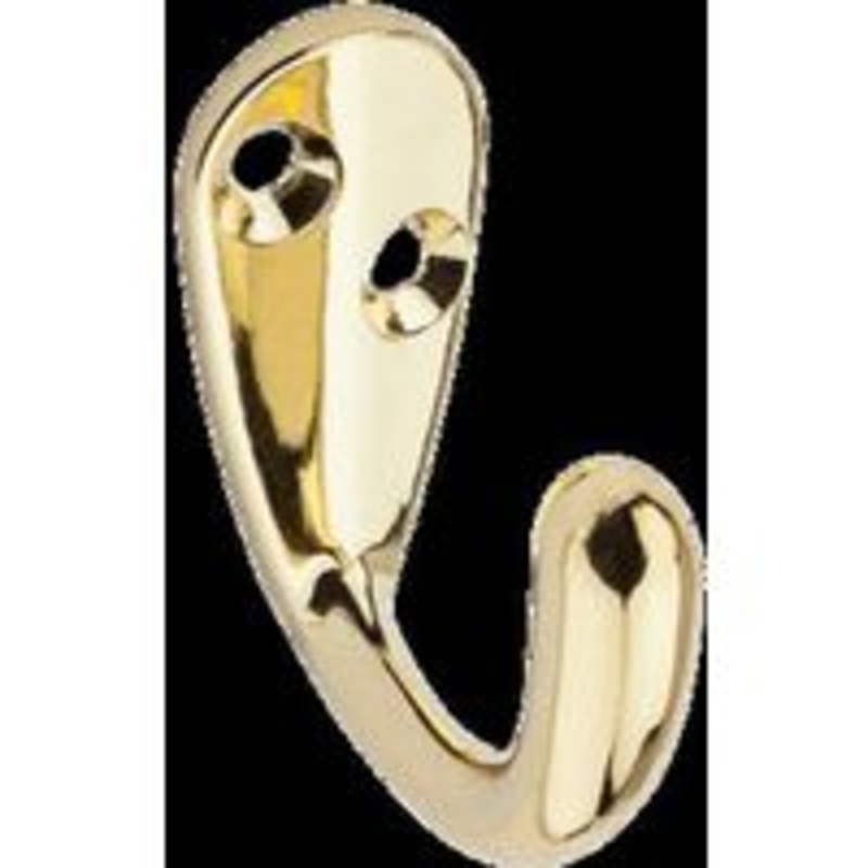2-Pack Single Clothes Hook by Home Finish Hardware