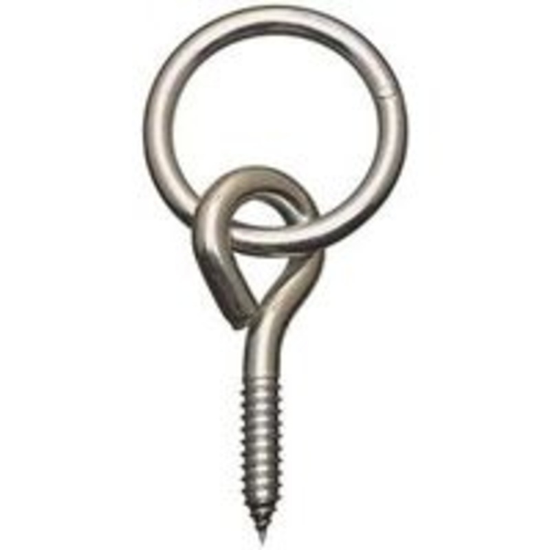 3/8 x 3-1/2 Decorative Hitching Ring