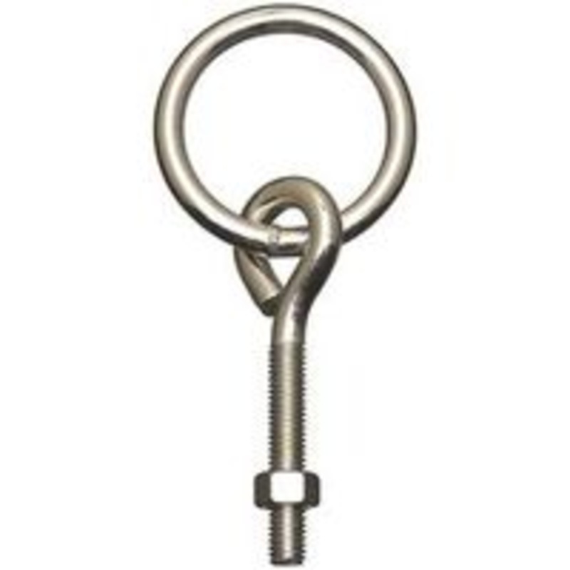 3/8 x 3-3/4 Zinc Hitch Ring