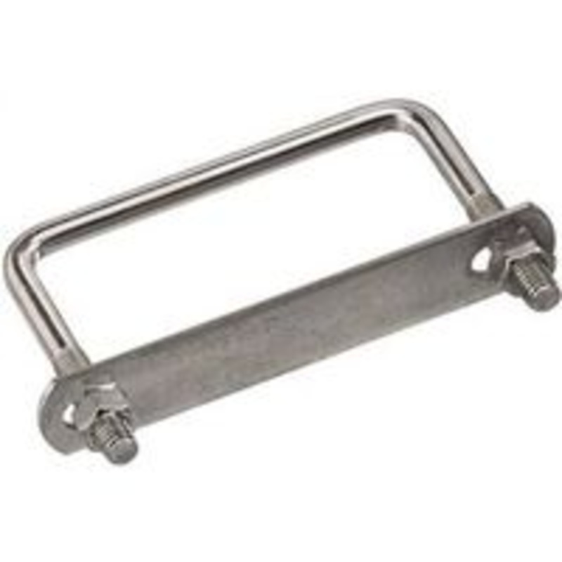 3/8 x 4 x 3 Square U-Bolt