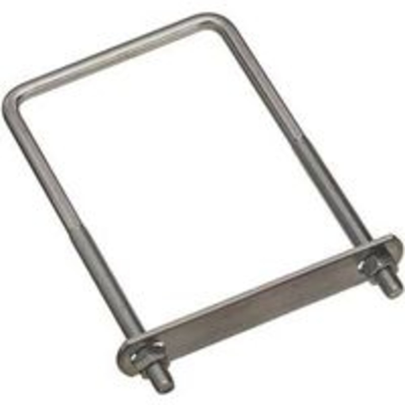 3/8 x 4 x 7 Square U-Bolt