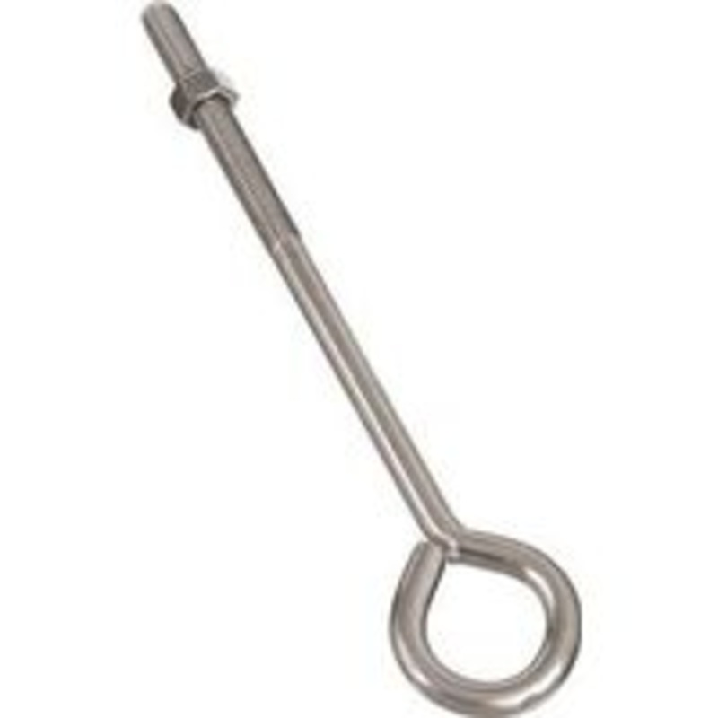3/8 x 8 Stainless Steel Eye Bolt