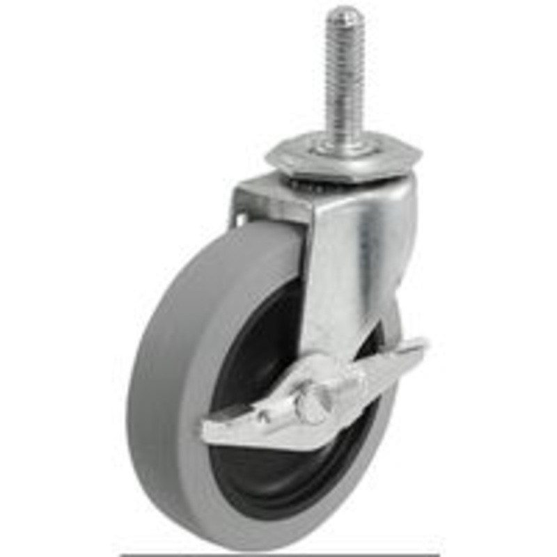 Caster Stem TPR with Brake 3