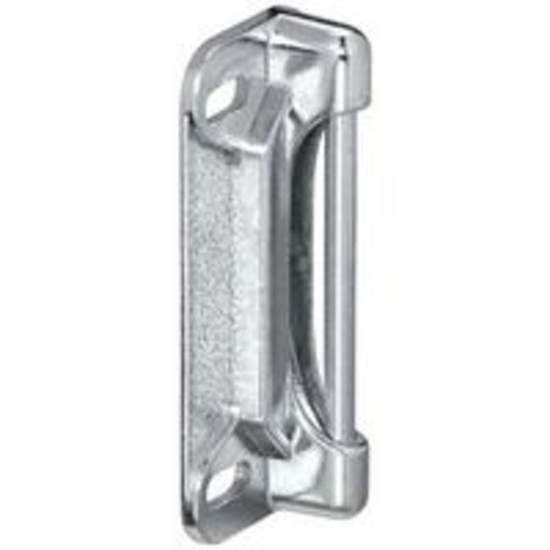 Zinc Replacement Strike Plate for Storm and Screen Doors