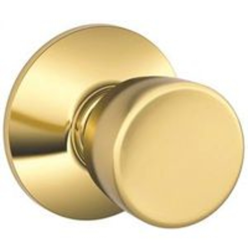 1BRT BRS Passage Lockset (1.54 lbs)