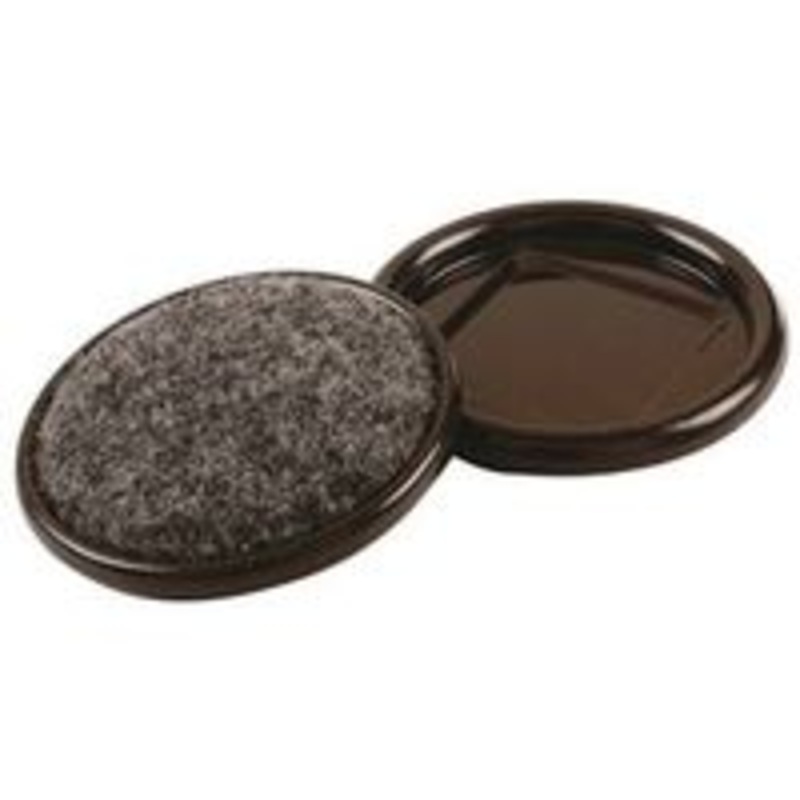 Cup Furniture 2 Black 4-Pack Castors for Floor Protection