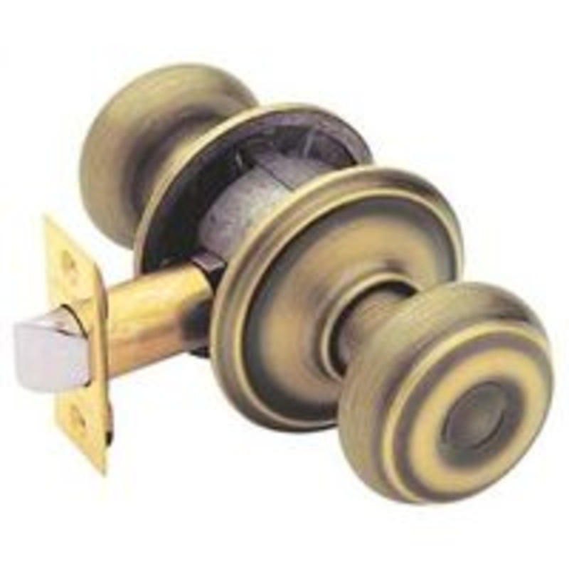 Georgian Passage Knob Antique Finish