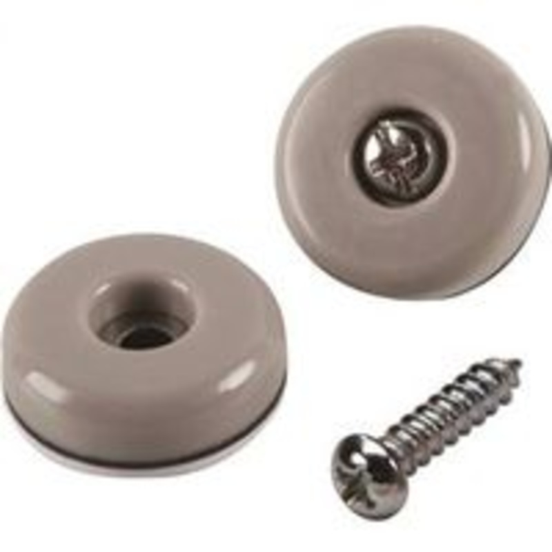 GLD Furniture 1.5-Inch Gray Casters, 4-Pack