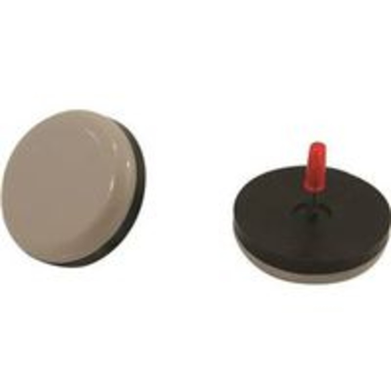 Glides Furn 7/8 in Grey 4-Pack