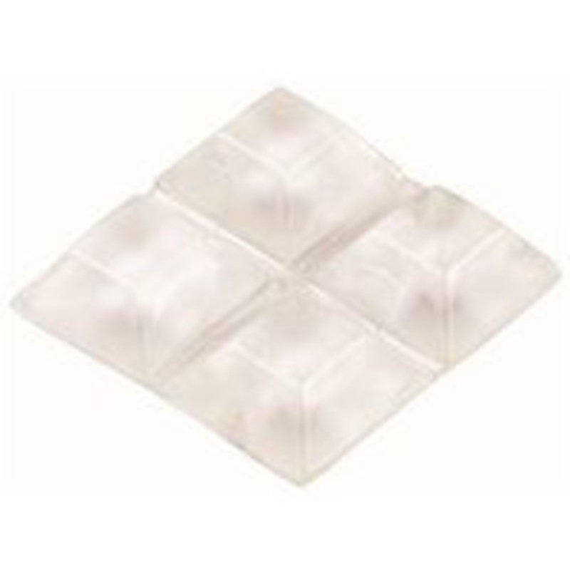Pad Bumper Vinyl Square 3/4 Inch