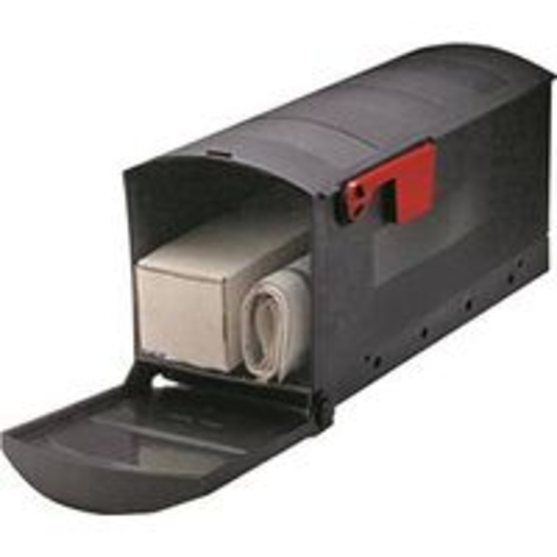 SM Black Rural Mailbox (9.6 lbs)