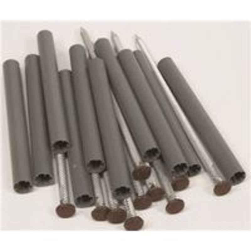 10-Pack 7-Inch Spike with 5-Inch Ferrule